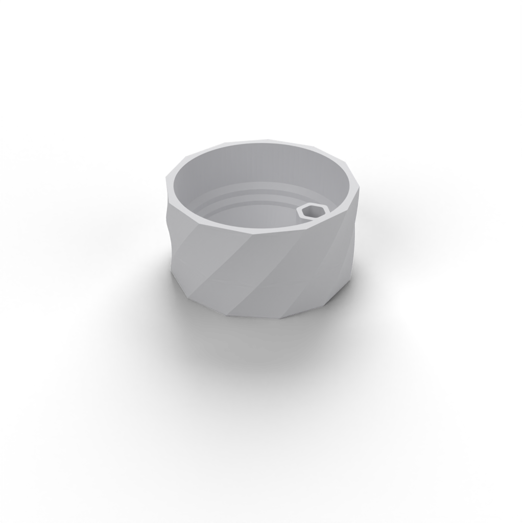 spiral planter plain view 2